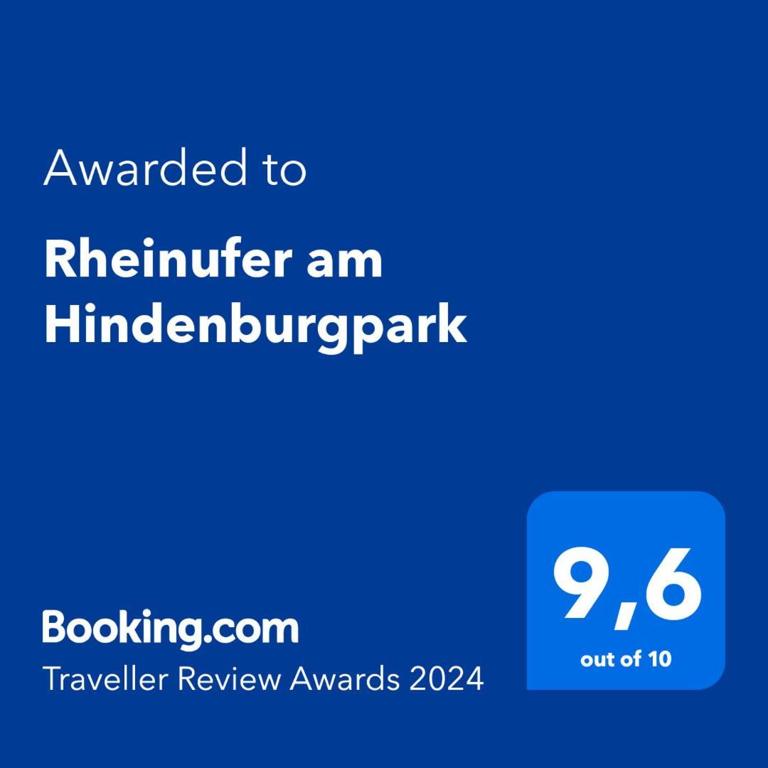 דירות בינגן אם ריין Rheinufer Am Hindenburgpark מראה חיצוני תמונה